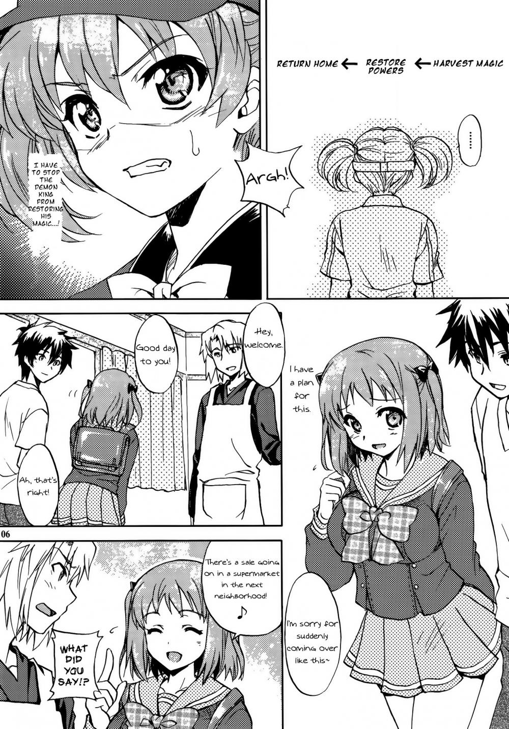 Hentai Manga Comic-Maou-sama to Issho!-Read-5